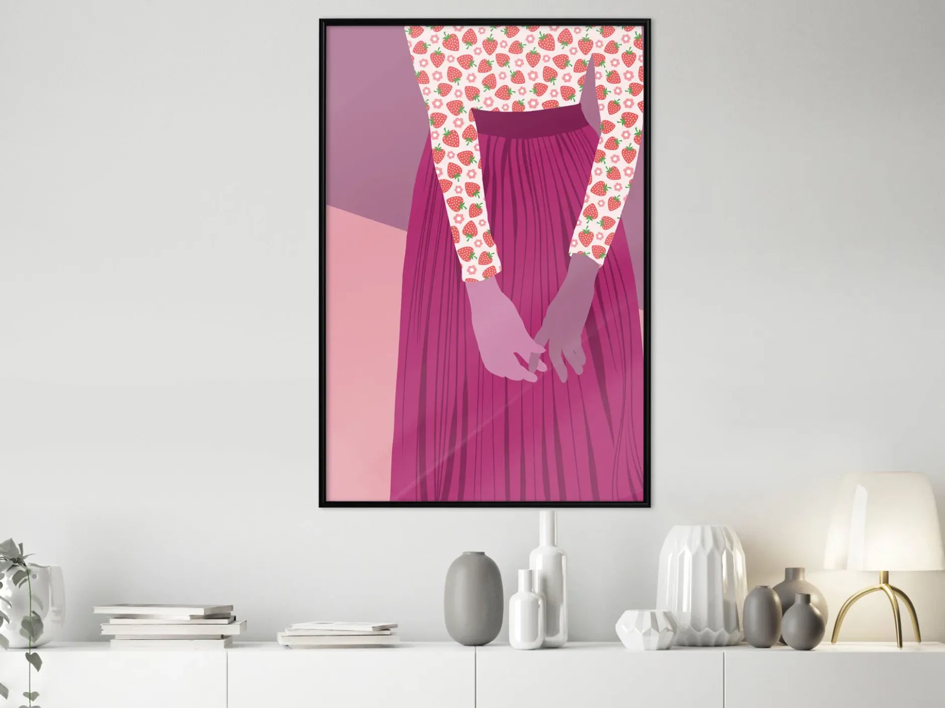 Poster 'Strawberry Lady'