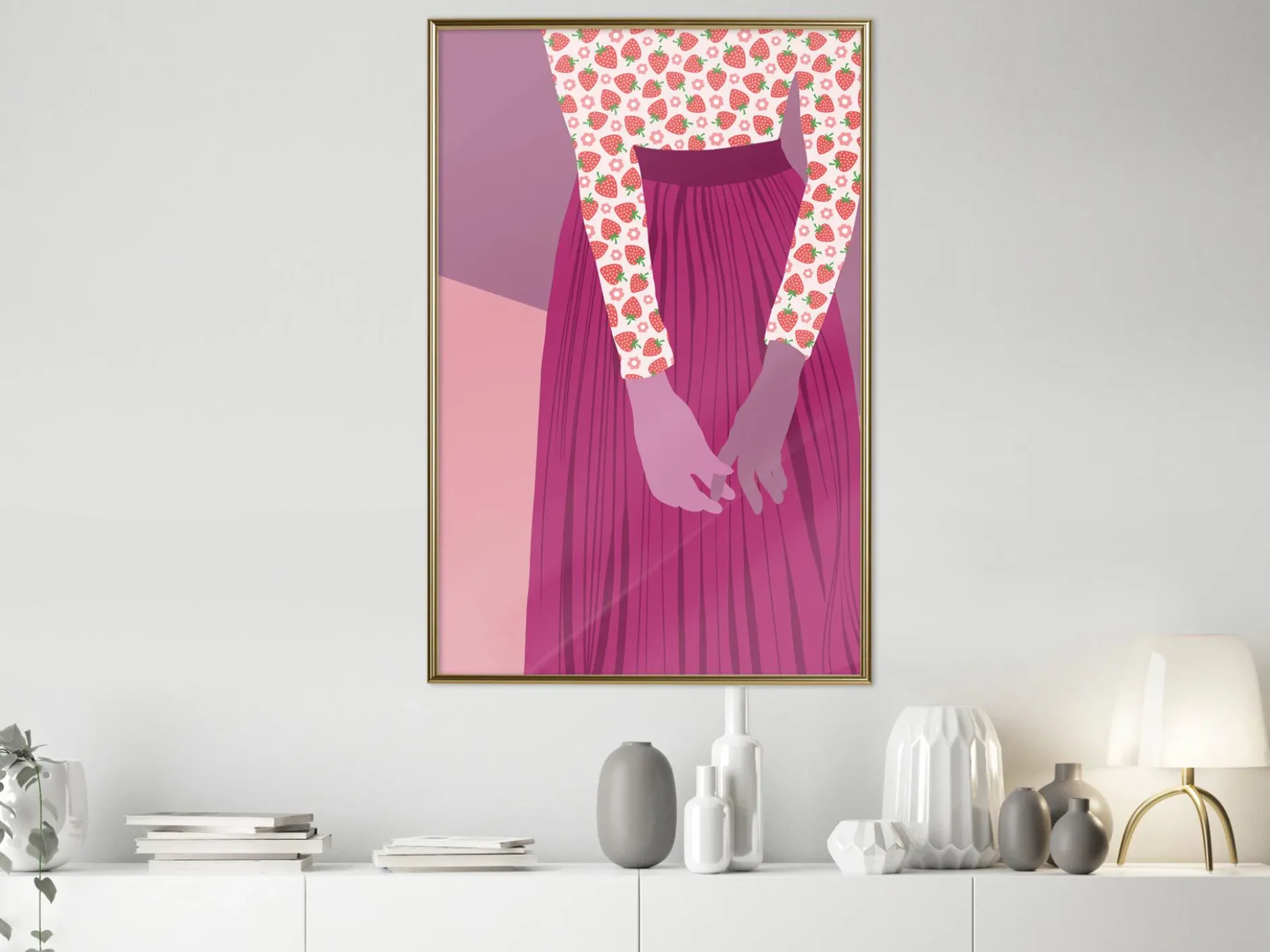 Poster 'Strawberry Lady'