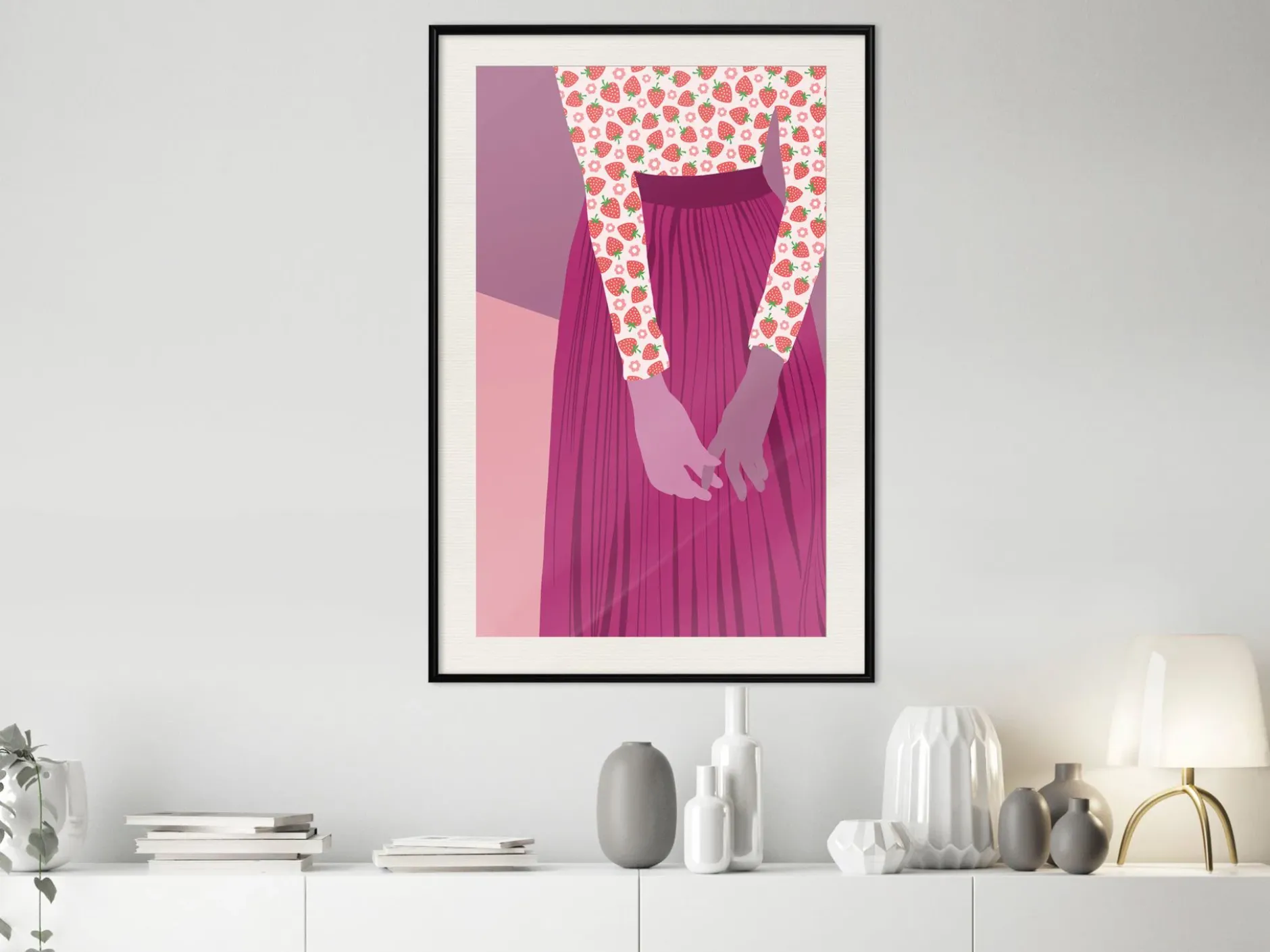 Poster 'Strawberry Lady'