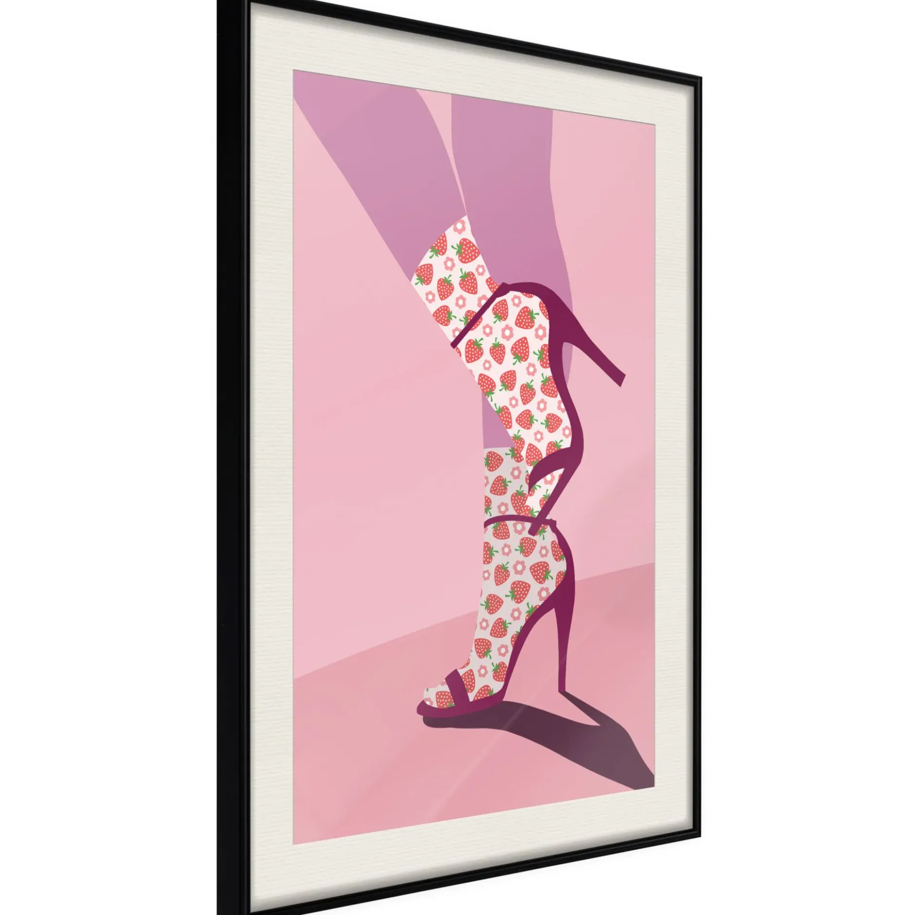 Poster 'Strawberry Socks'