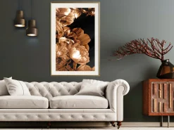 Poster 'Summer Flowers in Sepia'
