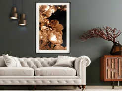 Poster 'Summer Flowers in Sepia'