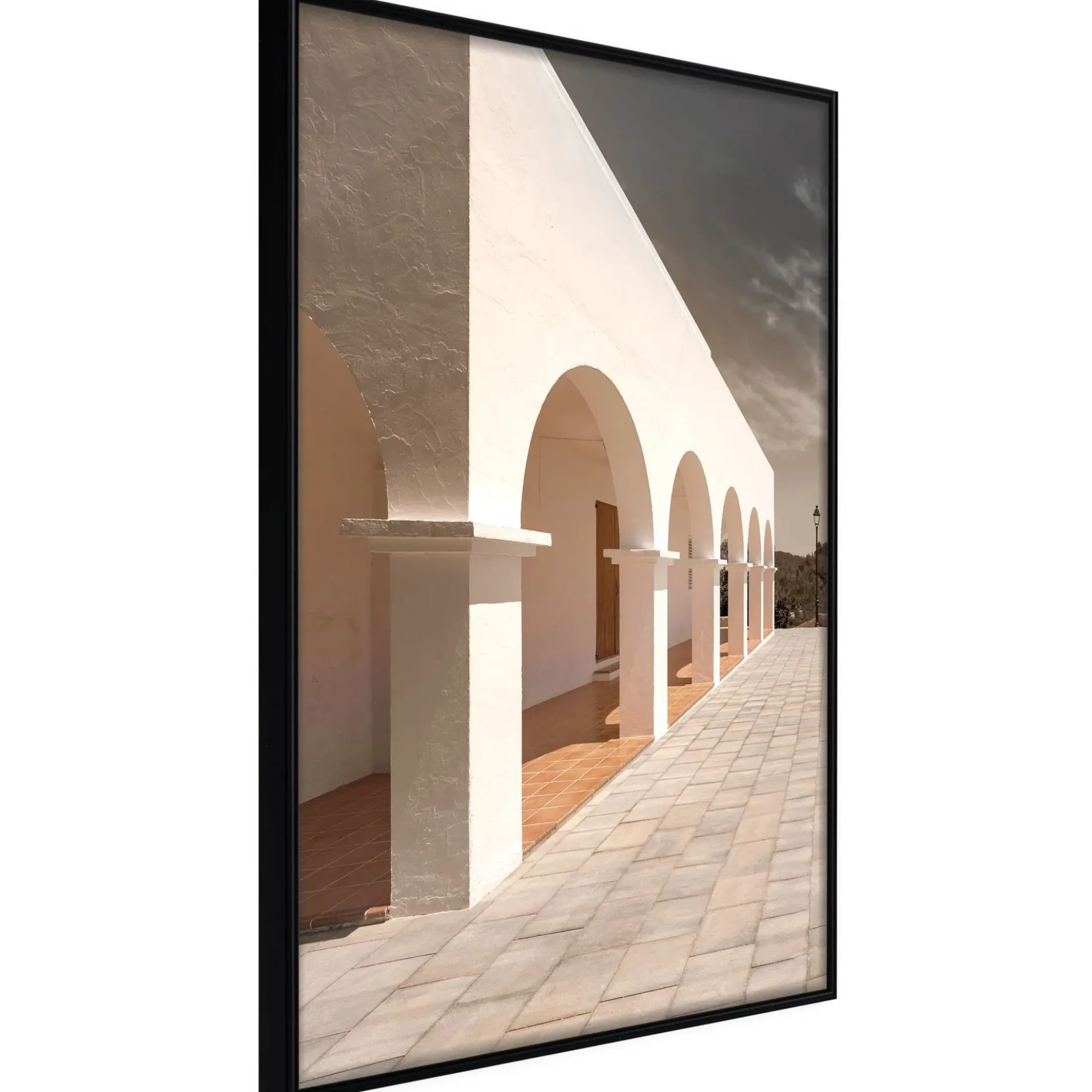 Poster 'Sunny Colonnade'