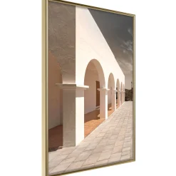 Poster 'Sunny Colonnade'