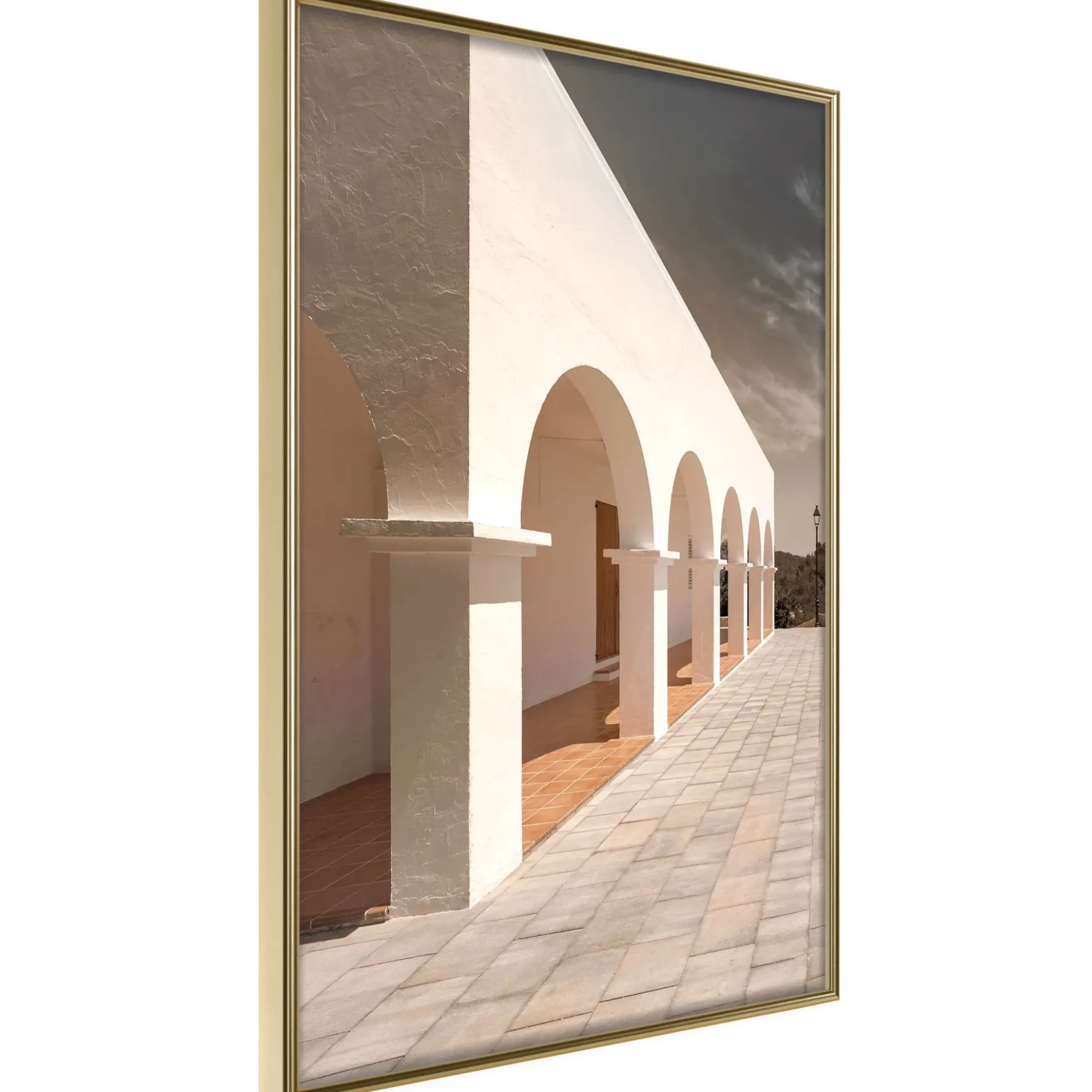 Poster 'Sunny Colonnade'