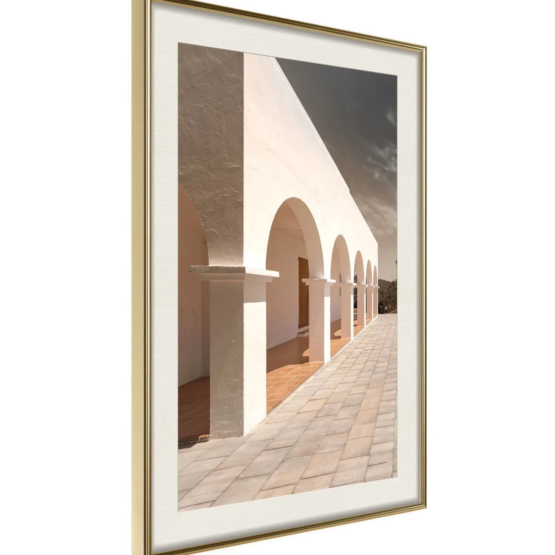 Poster 'Sunny Colonnade'
