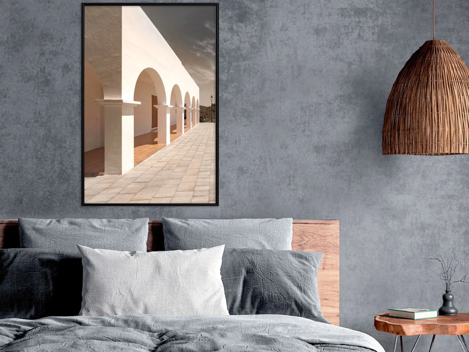 Poster 'Sunny Colonnade'