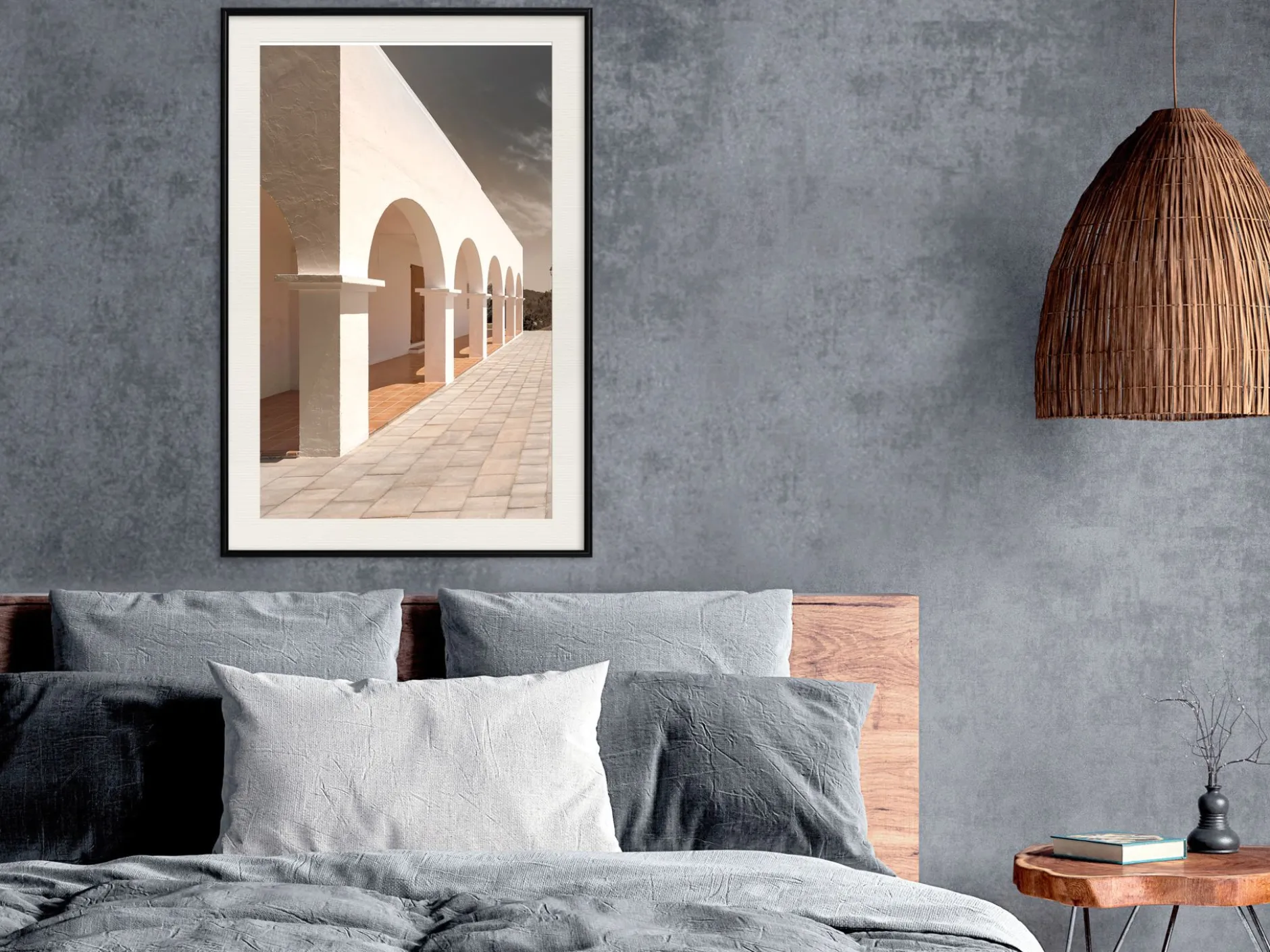 Poster 'Sunny Colonnade'