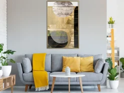 Poster 'Sunny Living Room'