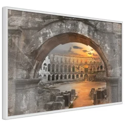 Poster 'Sunset in the Ancient City'