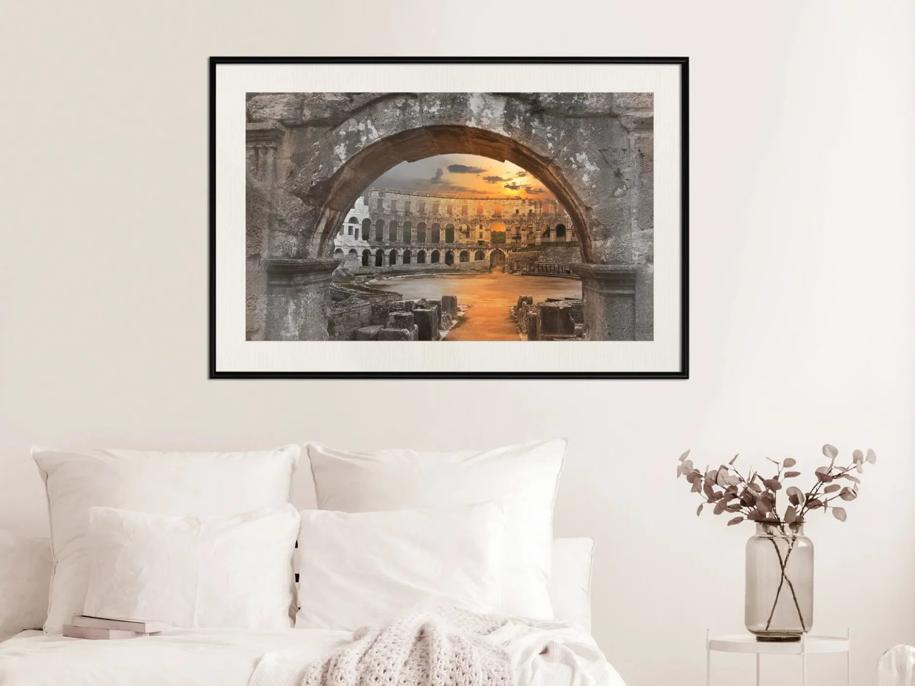 Poster 'Sunset in the Ancient City'