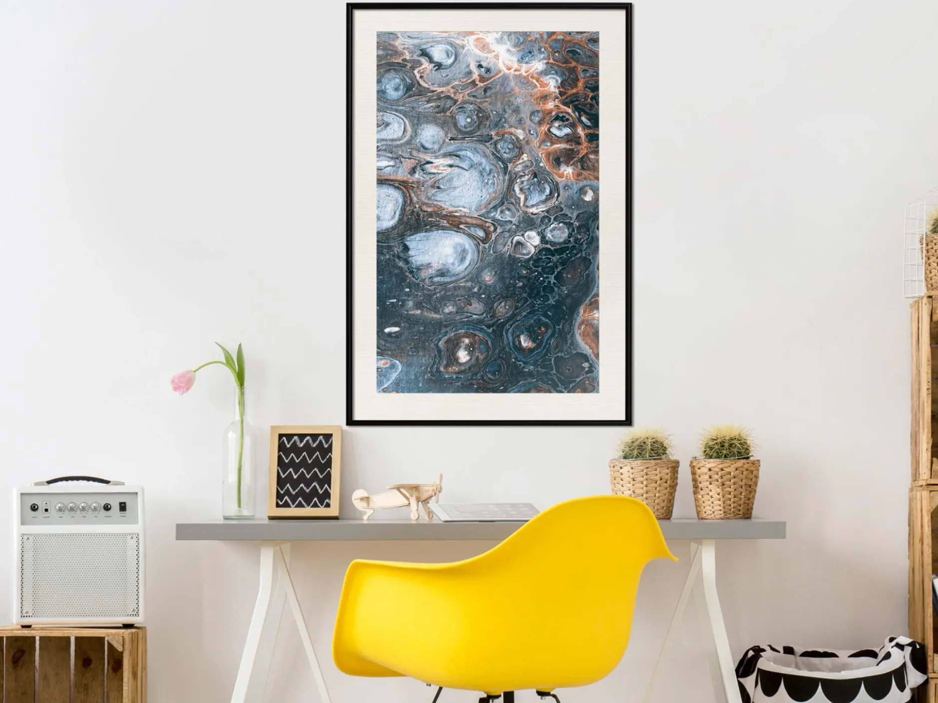 Poster 'Surface of the Unknown Planet I'