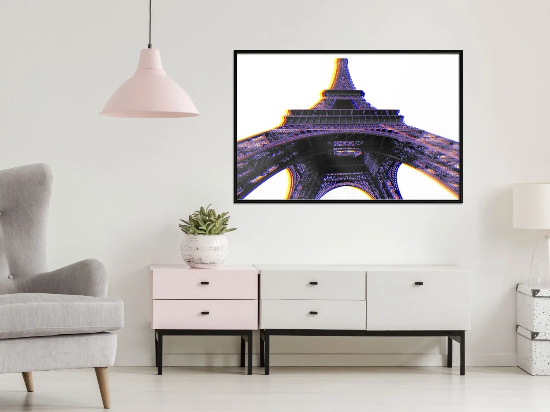 Poster 'Symbol of Paris (Purple)'