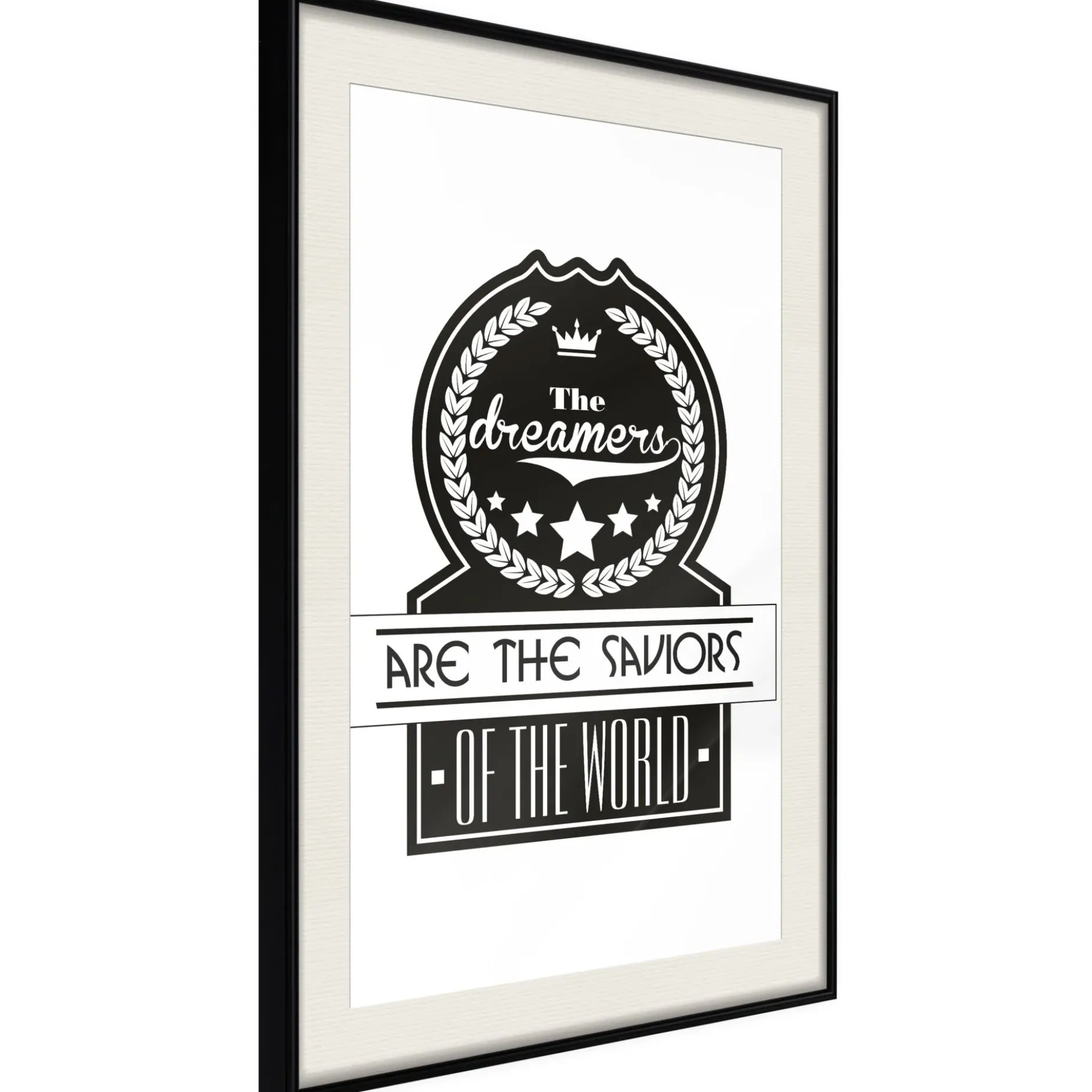 Poster 'The Dreamers Are the Saviors of the World'