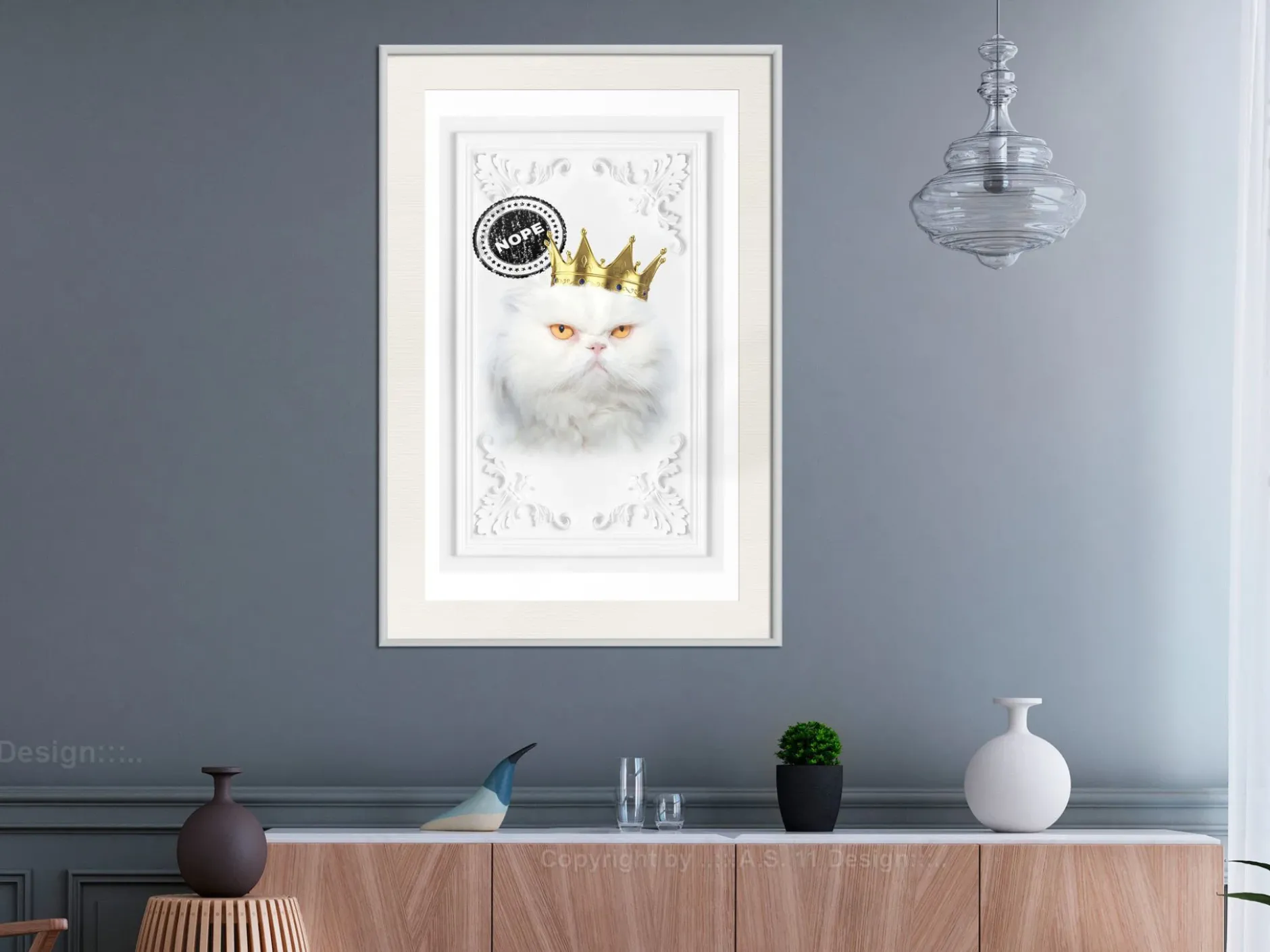 Poster 'The King Cat'