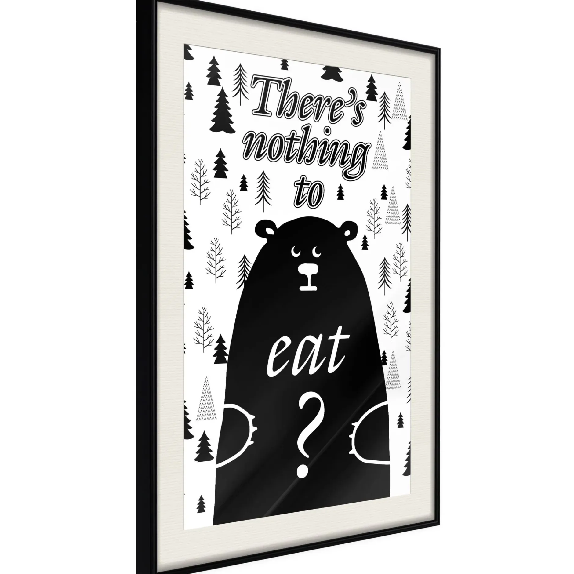 Poster 'There's Nothing To Eat?'