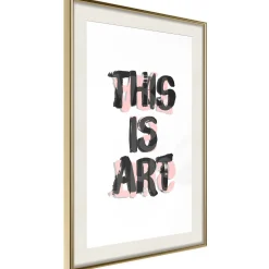 Poster 'This Is Art'