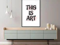 Poster 'This Is Art'