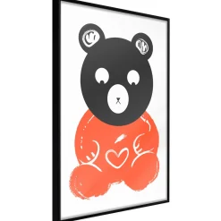 Poster 'Thoughtful Bear'