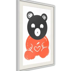 Poster 'Thoughtful Bear'