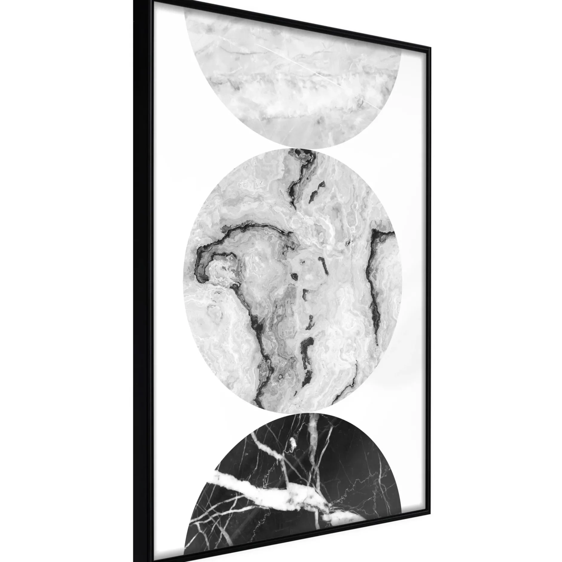 Poster 'Three Shades of Marble'