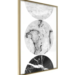 Poster 'Three Shades of Marble'