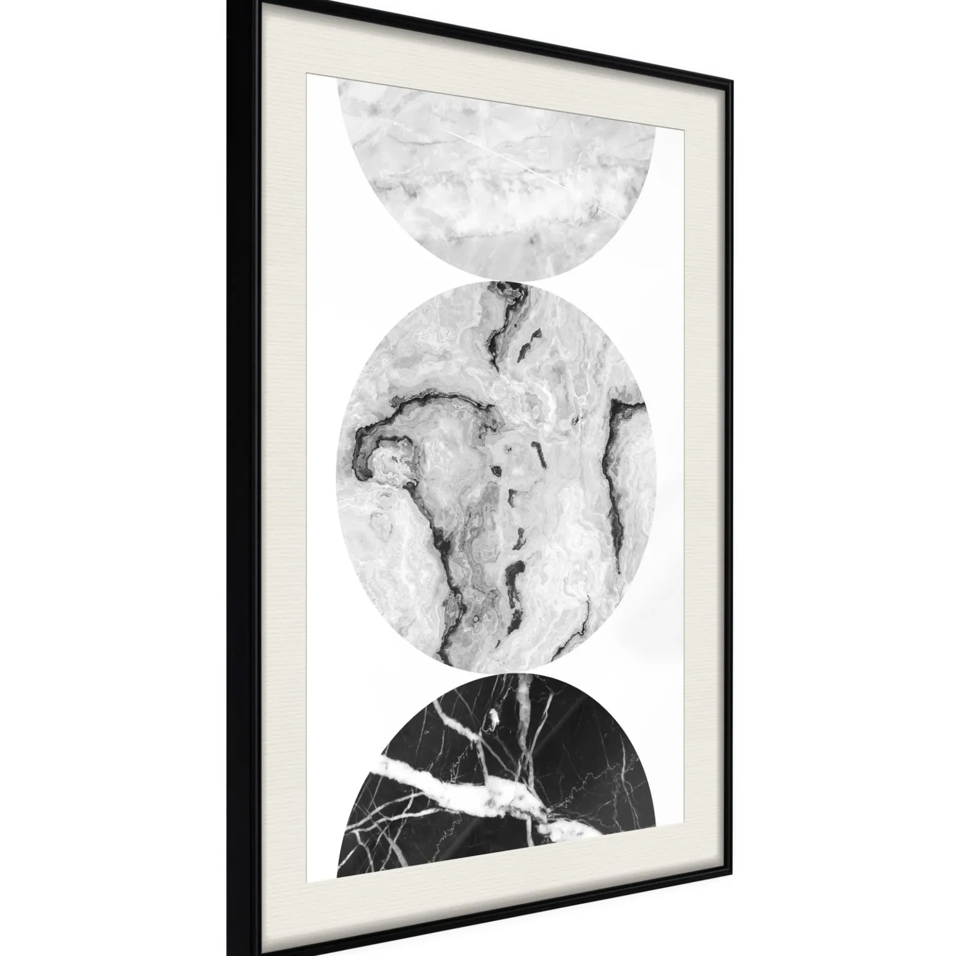 Poster 'Three Shades of Marble'
