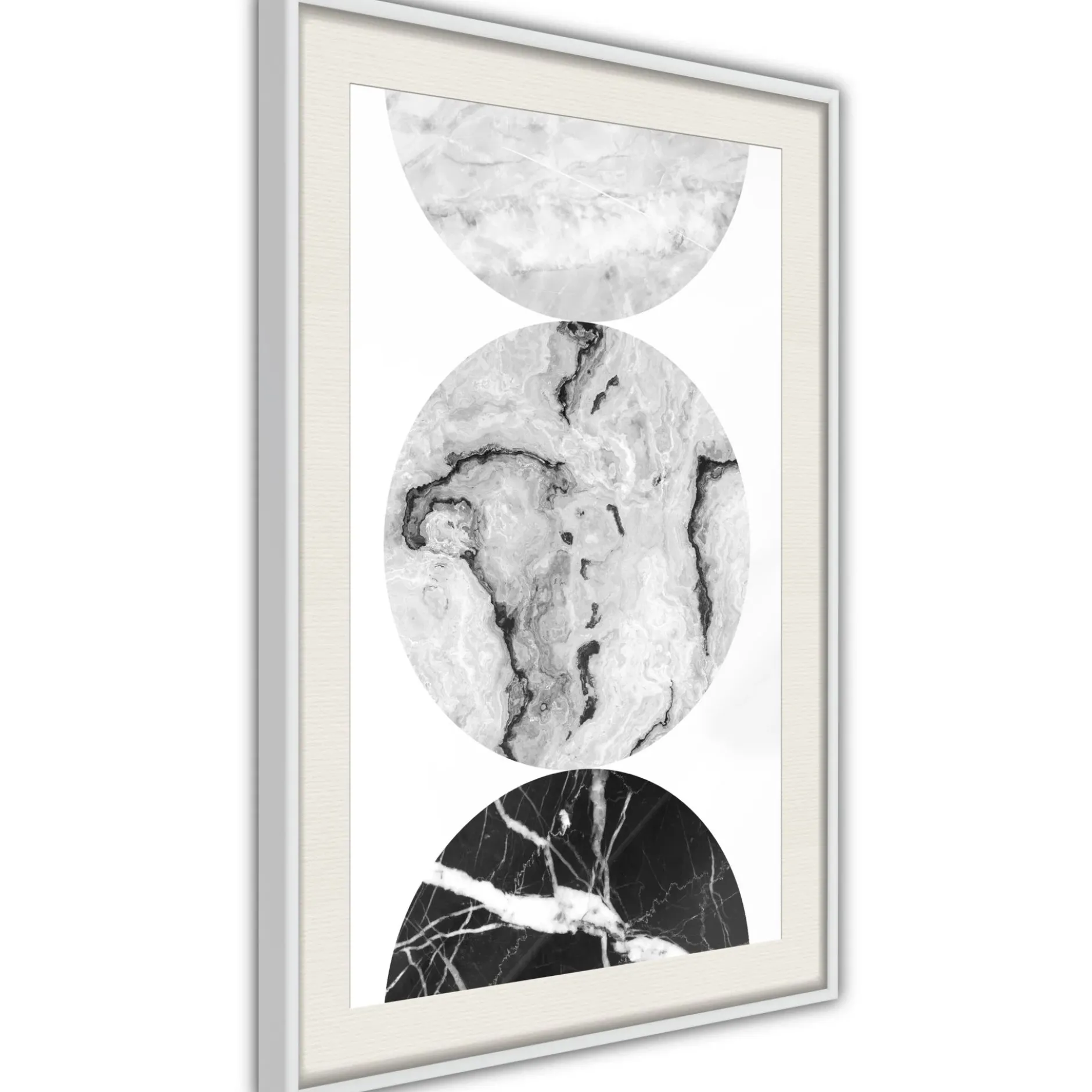 Poster 'Three Shades of Marble'