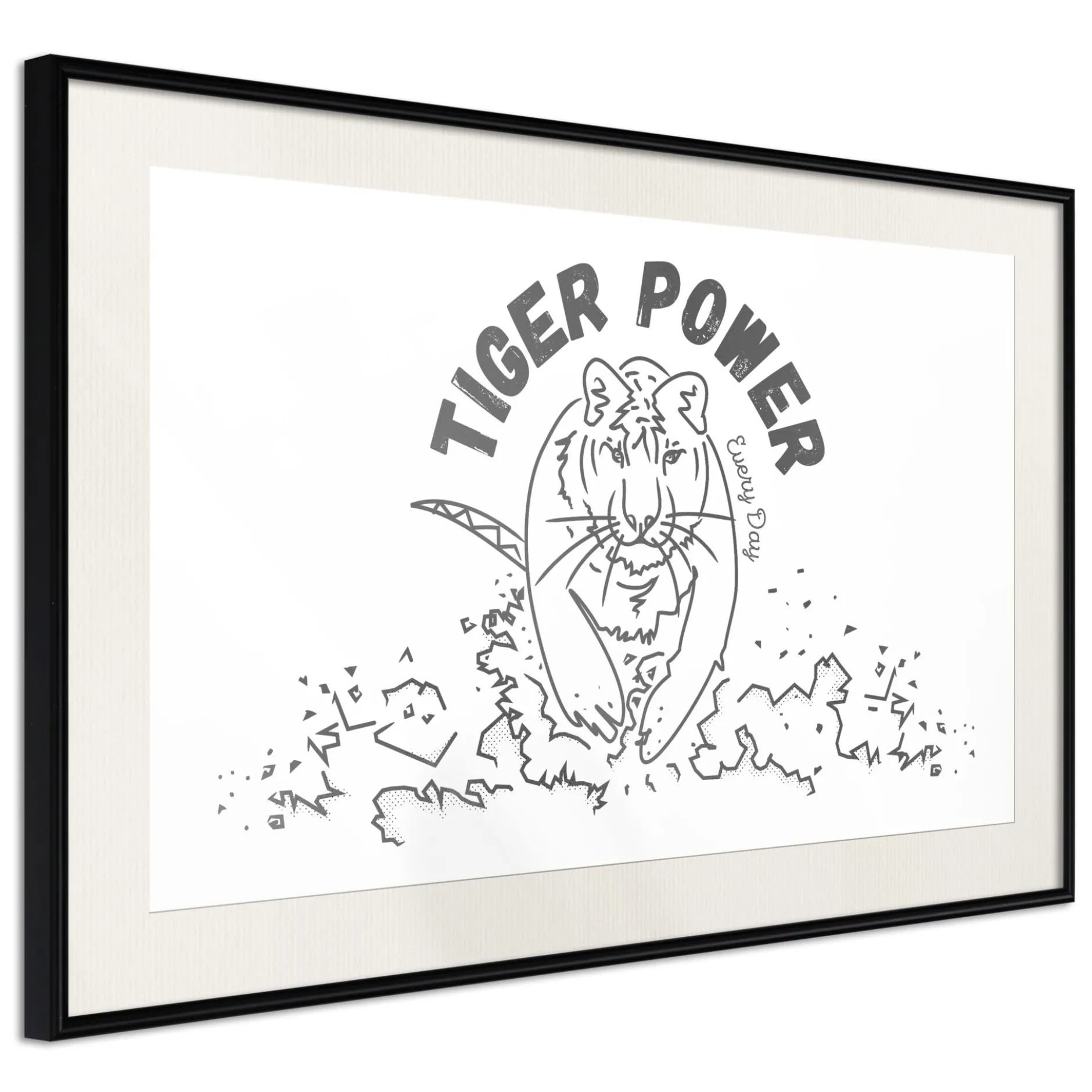 Poster 'Tiger Power'