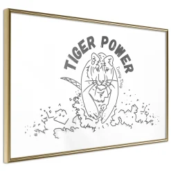 Poster 'Tiger Power'