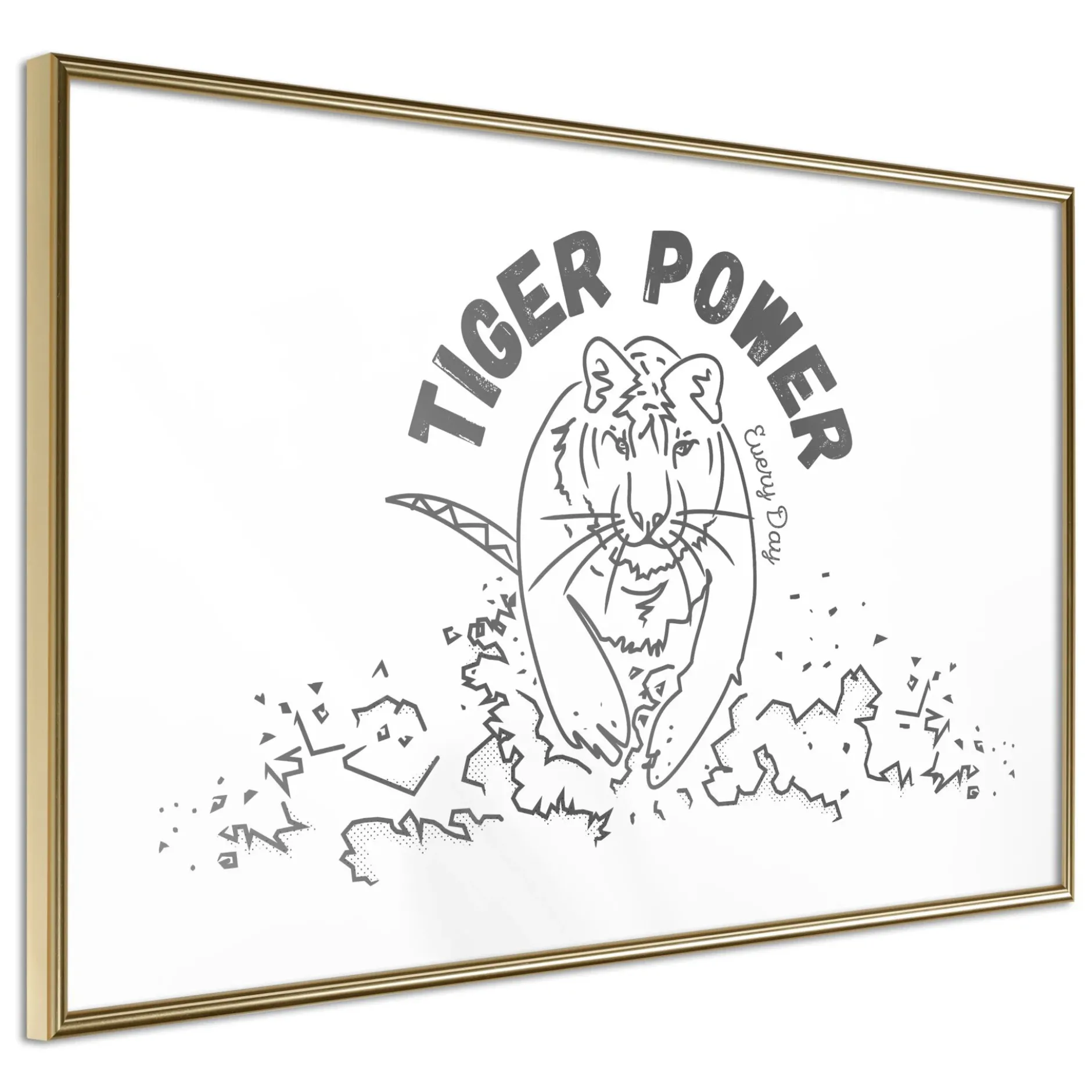 Poster 'Tiger Power'