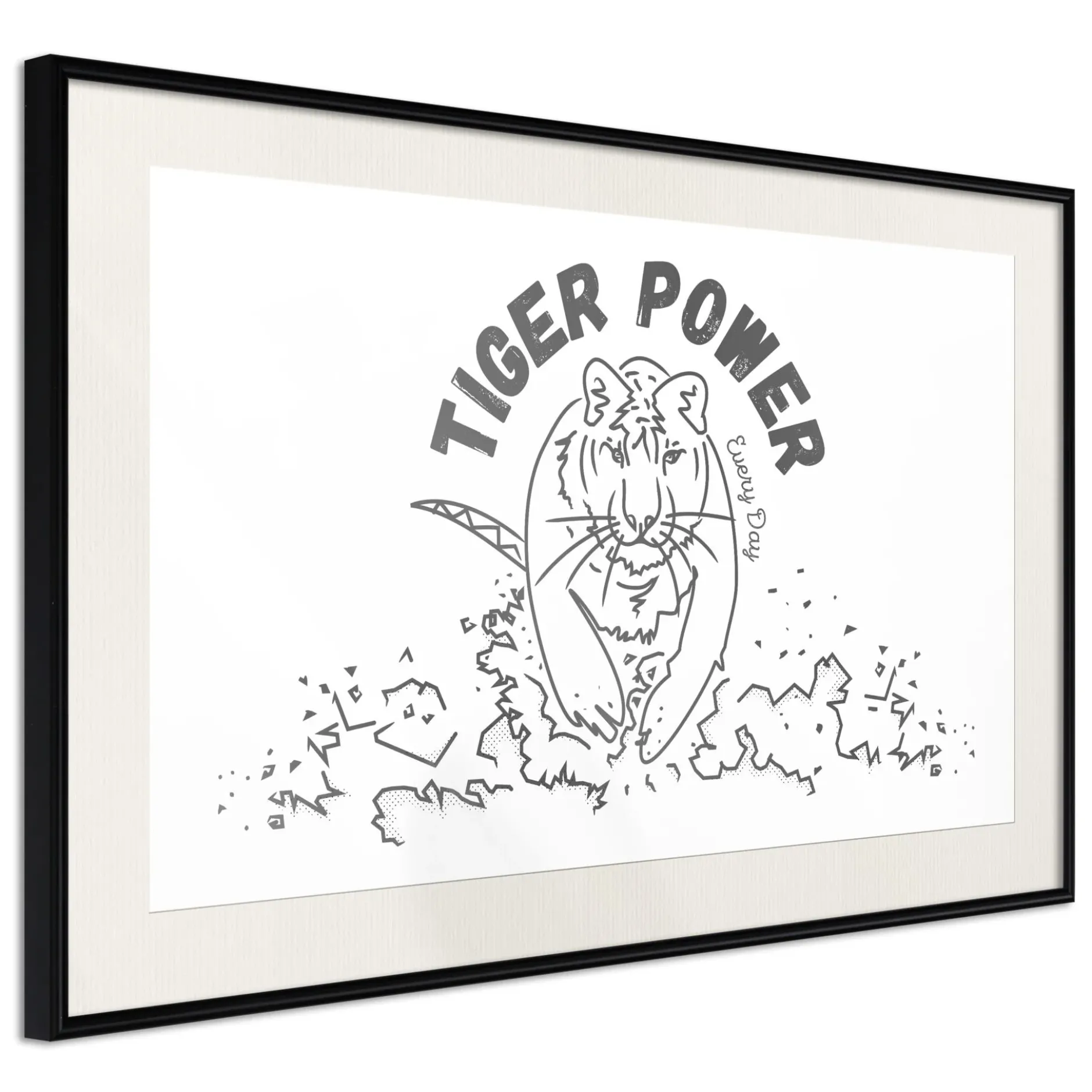 Poster 'Tiger Power'