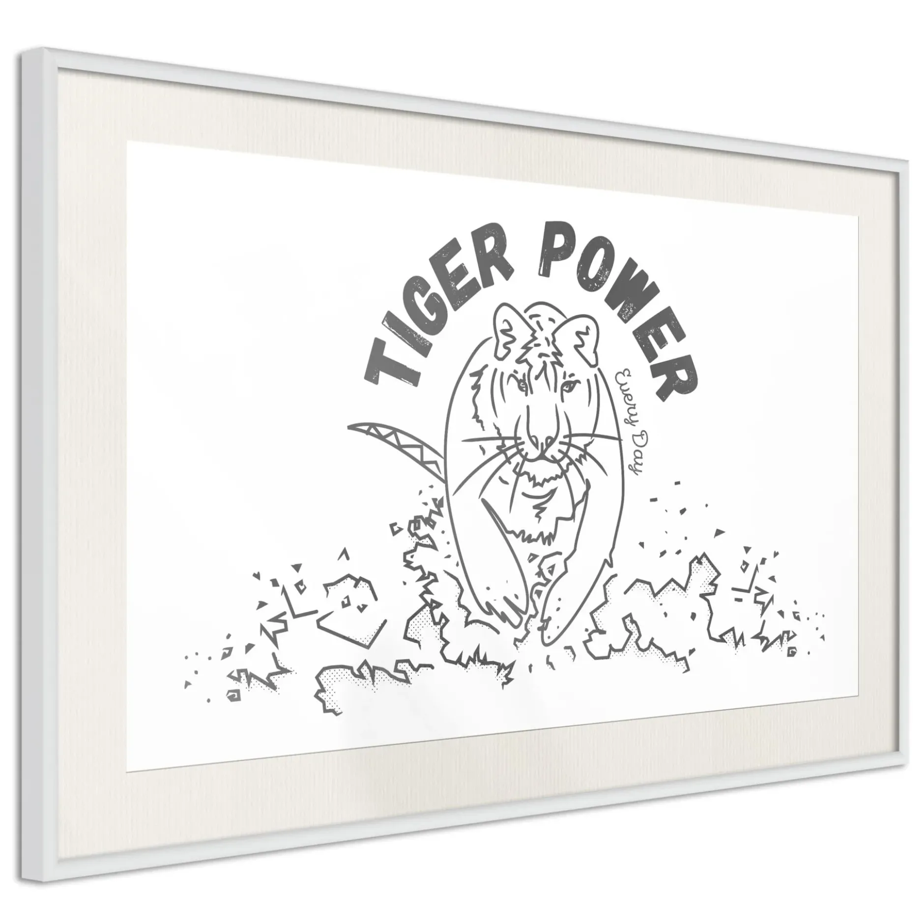 Poster 'Tiger Power'
