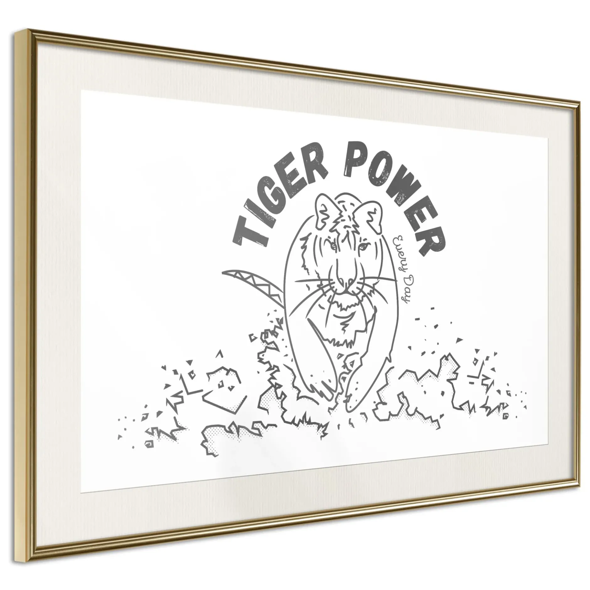 Poster 'Tiger Power'