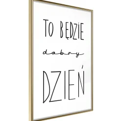 Poster 'To b?dzie dobry dzie?'