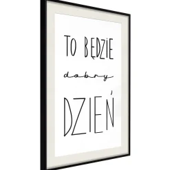 Poster 'To b?dzie dobry dzie?'