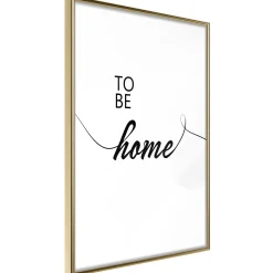 Poster 'To Be Home'