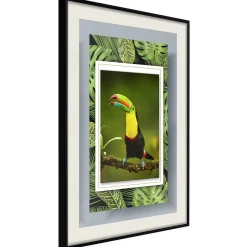 Poster 'Toucan in the Frame'
