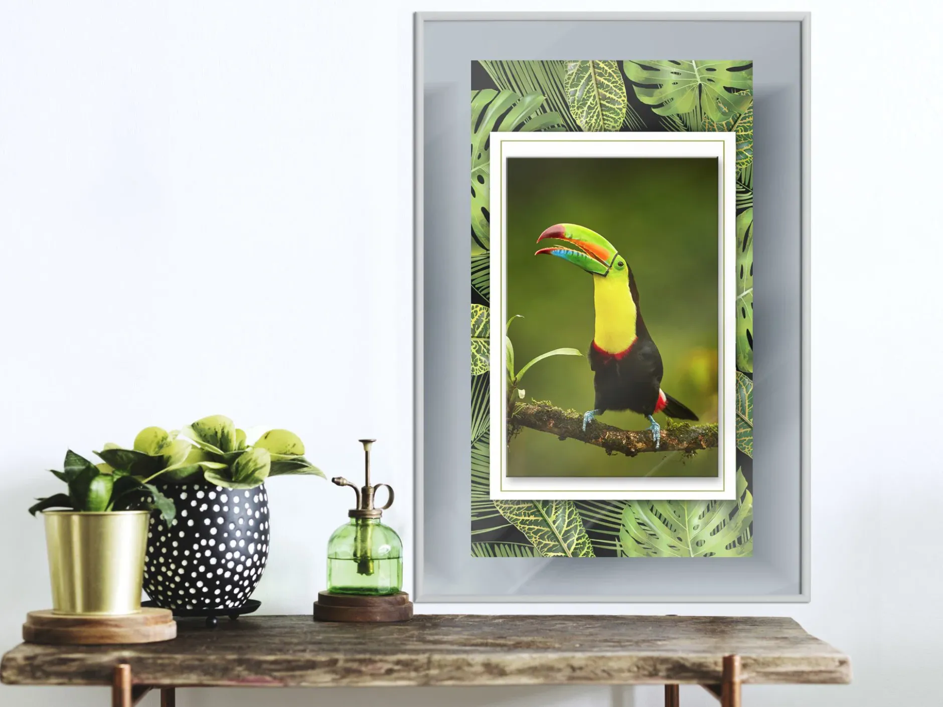 Poster 'Toucan in the Frame'
