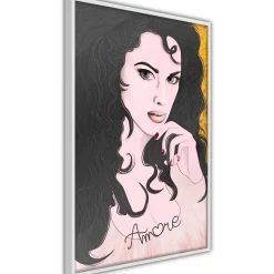 Poster 'Tumbling Curls'