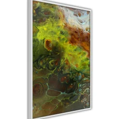Poster 'Turbulent Green'
