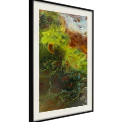 Poster 'Turbulent Green'