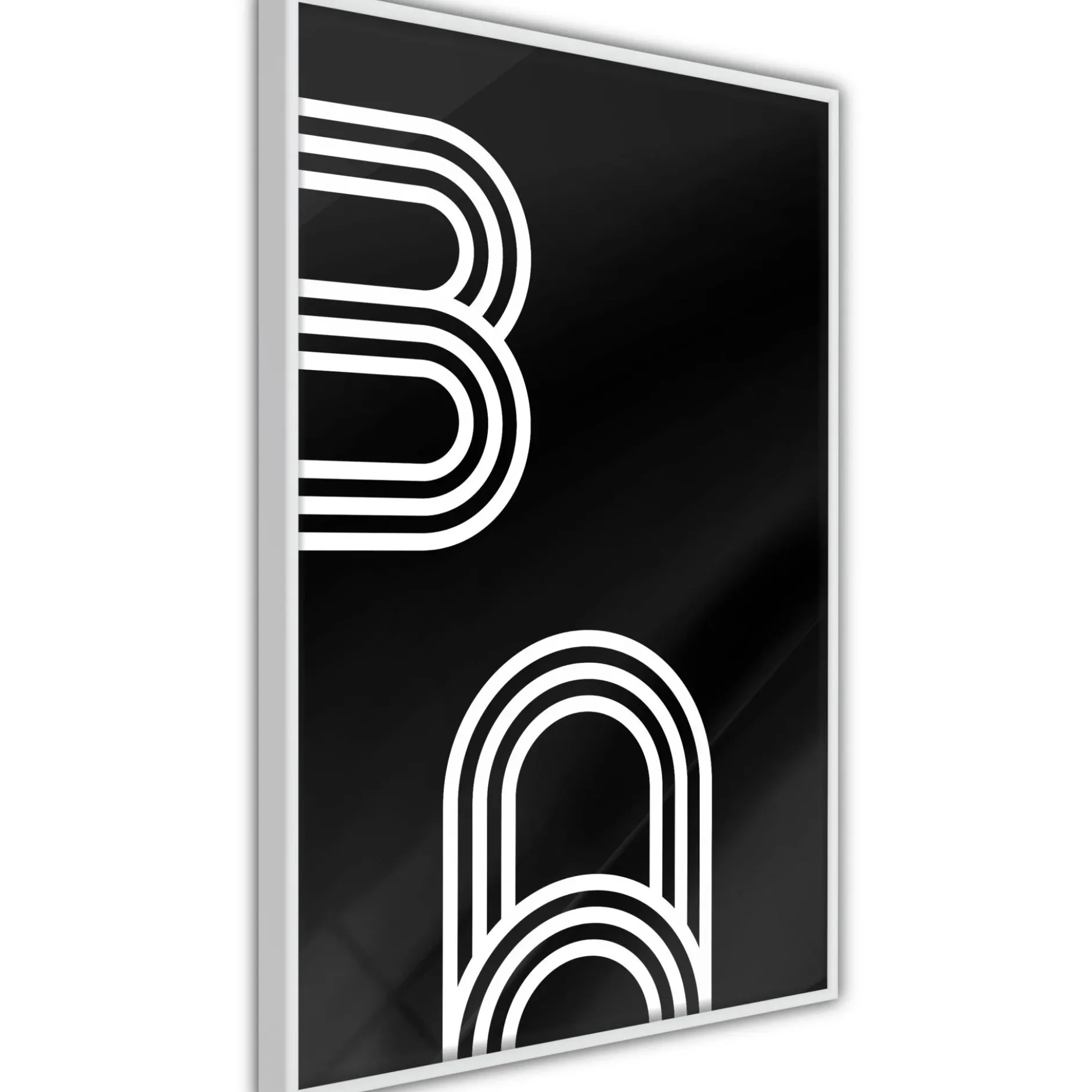 Poster 'Twisted Paper Clips'