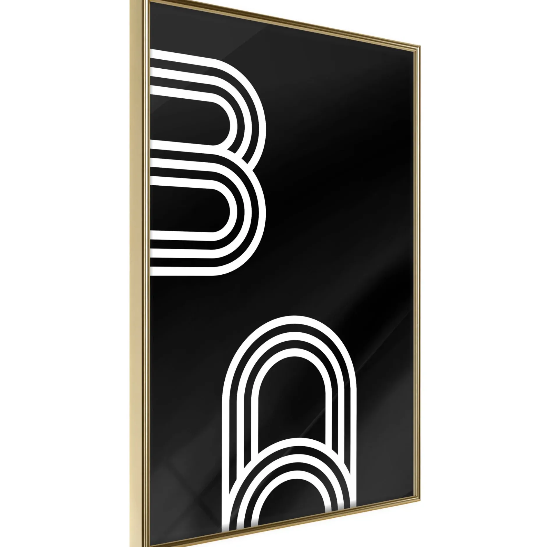 Poster 'Twisted Paper Clips'
