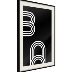 Poster 'Twisted Paper Clips'
