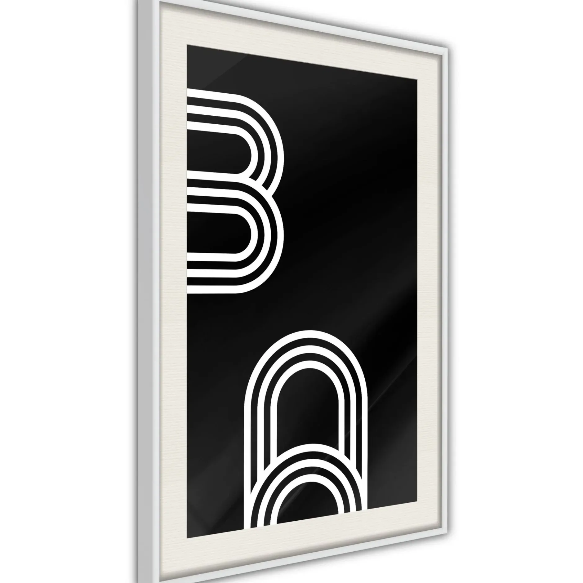 Poster 'Twisted Paper Clips'