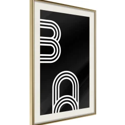 Poster 'Twisted Paper Clips'
