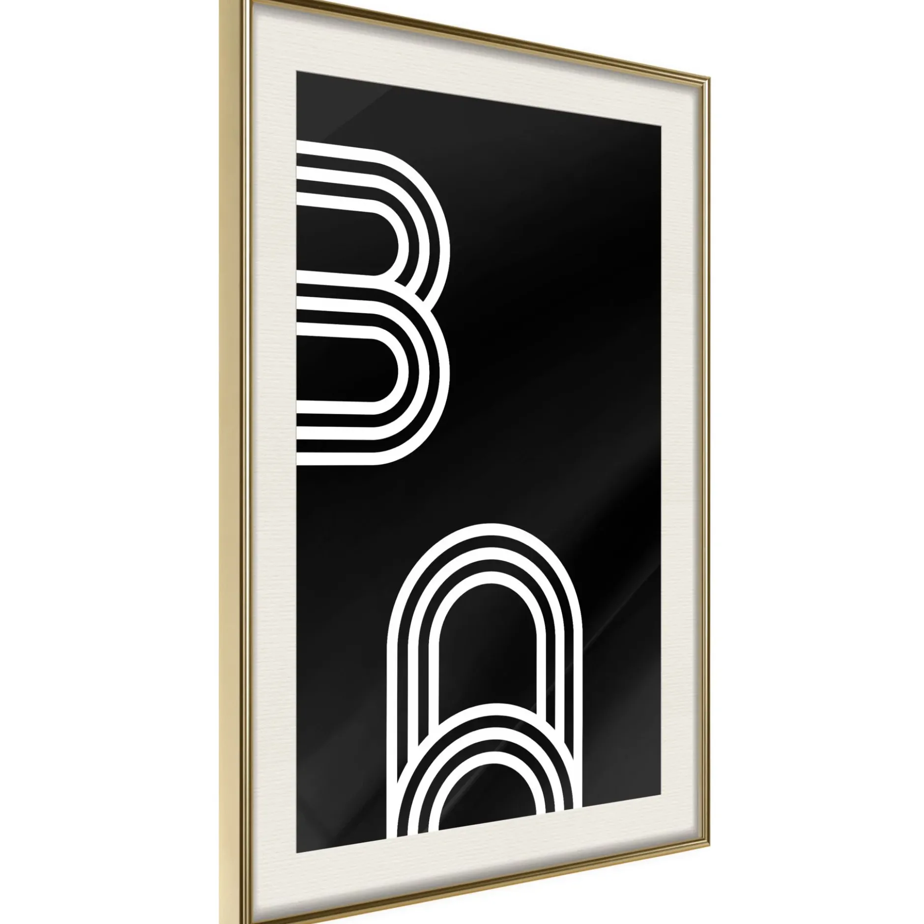 Poster 'Twisted Paper Clips'