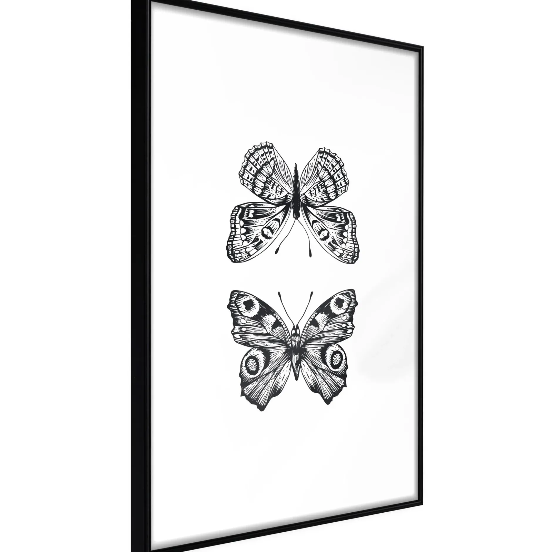 Poster 'Two Butterflies'