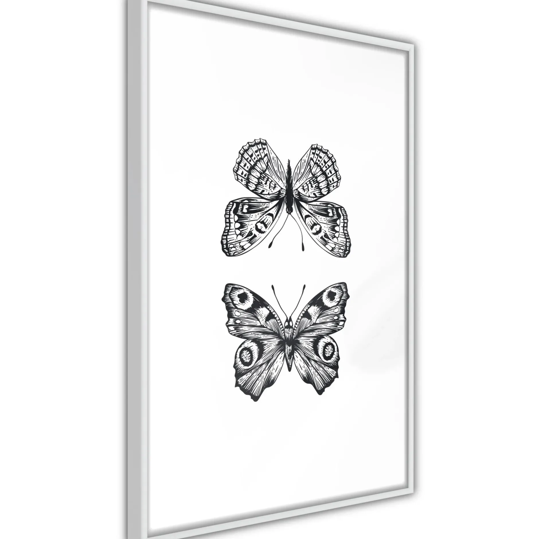Poster 'Two Butterflies'